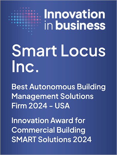 Smart Locus, Inc. voted Best Autonomous Solutions Firm 2024 - USA - Innovation Award for Commercial Building